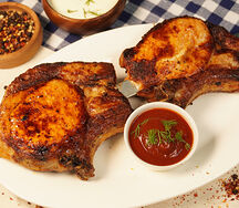 Стейки из cвинoй шеи