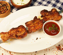 Шашлык из свиных ребрышек