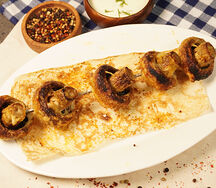 Шампиньоны на мангале