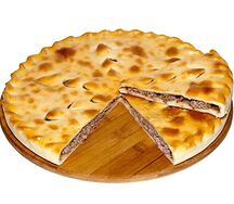 Осетинский пирог Фыджын с говядиной