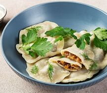 Вареники с капустой