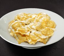 Равиоли с уткой и грибами