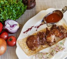 Шашлык из cвинoй вырезки