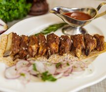 Шашлык из бараньих рёбер