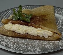 Блин с творогом