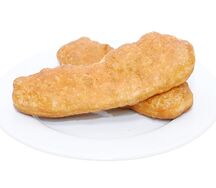 Жареный пирожок с картошкой