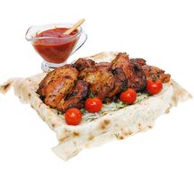 Шашлык из куриного бедра