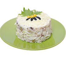 Салат с тунцом