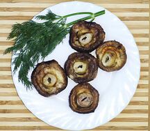 Шампиньоны гриль