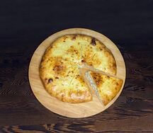 Пирог со свининой и картофелем