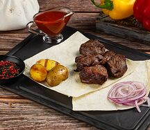 Шашлык из говяжьей вырезки