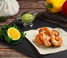 Креветки на углях