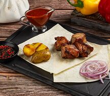 Шашлык из свиной шеи