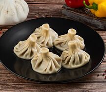 Хинкали с бараниной  