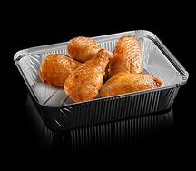 Куриные крылья, запеченные с BBQ