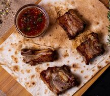 Шашлык из свиных ребрышек