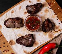 Шашлык из бараньей мякоти