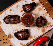 Шашлык из бараньего сердца