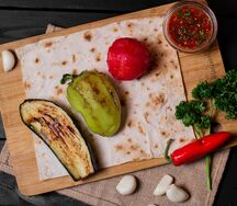 Шашлык из овощей