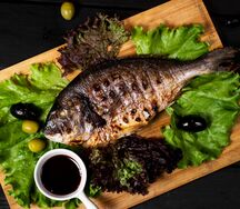 Дорадо на углях