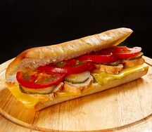 Чиабатта с курицей