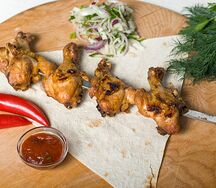 Шашлык из куриной голени