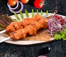 Шашлык из куриных грудок