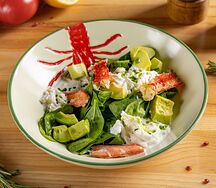 Салат с крабом