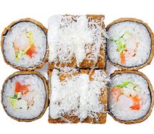 Цезарь с креветкой темпура