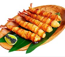 Креветки темпура