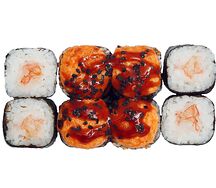 Запеченный с креветкой