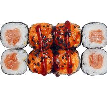 Запеченный с лососем