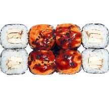 Запеченный с курицей