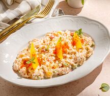 Салат с камчатским крабом