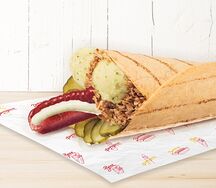 Рулле с сосиской кнакерс