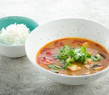 Том Ям Кунг с цыпленком