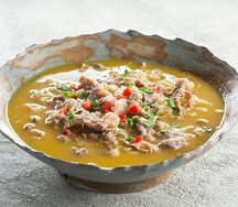 Говядина в кисло-остром бульоне