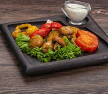 Овощное ассорти на мангале