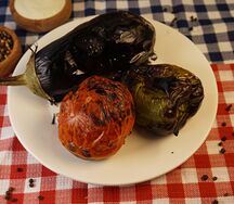 Овощи на мангале