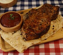 Шашлык из свиной корейки