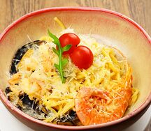 Паста каякерская с морскими гадами