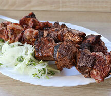 Шашлык из бараньей мякоти