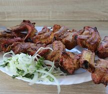 Шашлык из свиных рёбер