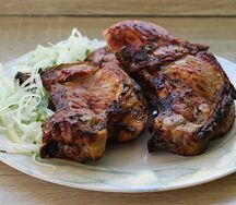 Шашлык из cвинoй корейки