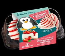 Бенто-торт Клубничный чизкек