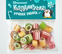 Рубленая карамель Ягодный микс