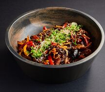 Чапчхе с курицей