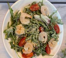 Салат Руккола с креветками