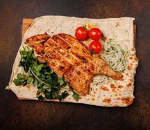 Цыплёнок табака на мангале