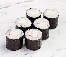 Маки с крабом